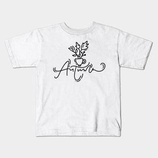 Autumn Design simple and sweet Kids T-Shirt